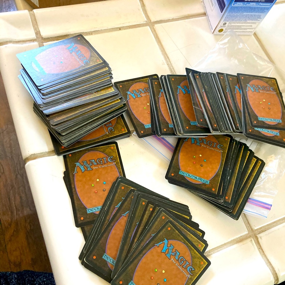 Magic the gathering game card lot